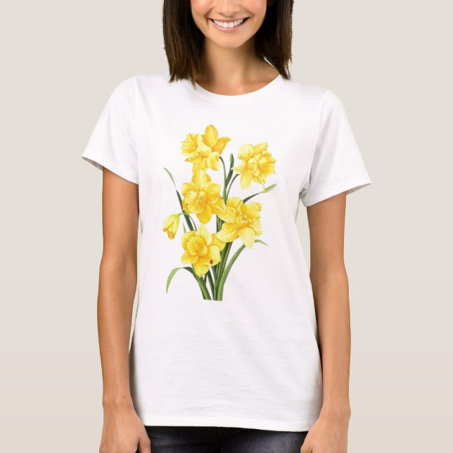 Yellow daffodils T-Shirt (Front)