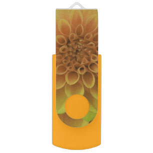 Yellow Dahlia Flash Drive