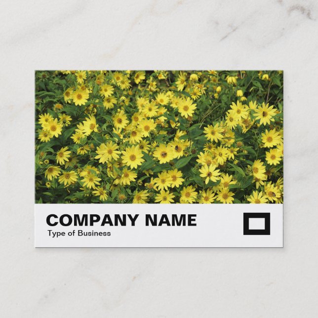 Yellow Daisies Business Card (Front)