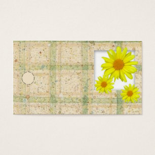 Yellow Daisies Hang Tag