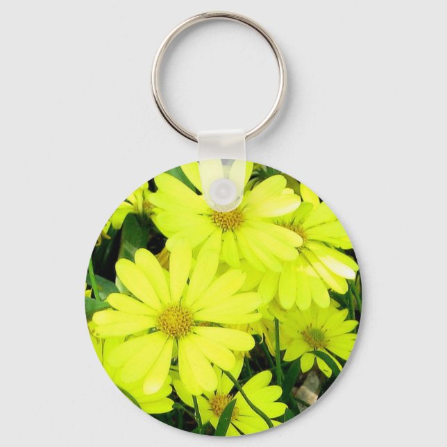 Yellow Daisies Keychain (Front)