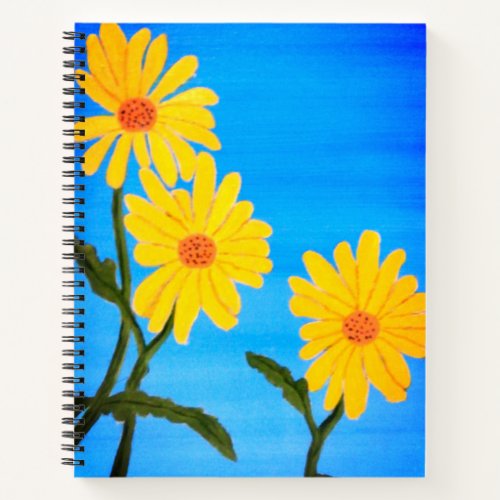 Yellow Daisies Notebook