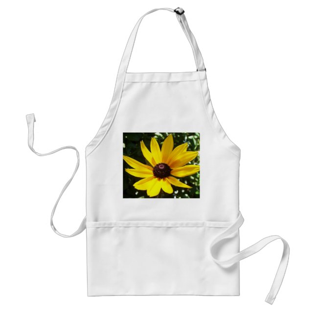 Yellow Daisy Adult Apron (Front)