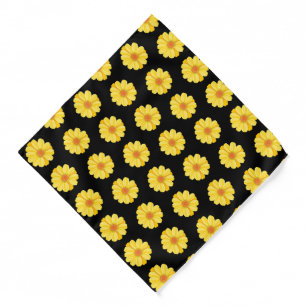 Yellow Daisy Bandana