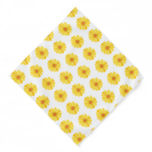 Yellow Daisy Bandana
