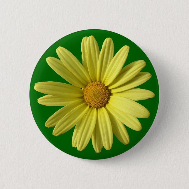 Yellow Daisy Button (Front)
