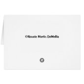Yellow Daisy Card (Back Horizontal)