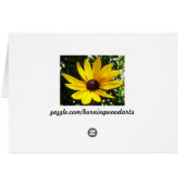 Yellow Daisy Cards (Back Horizontal)