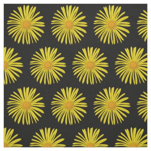 Yellow Daisy Fabric