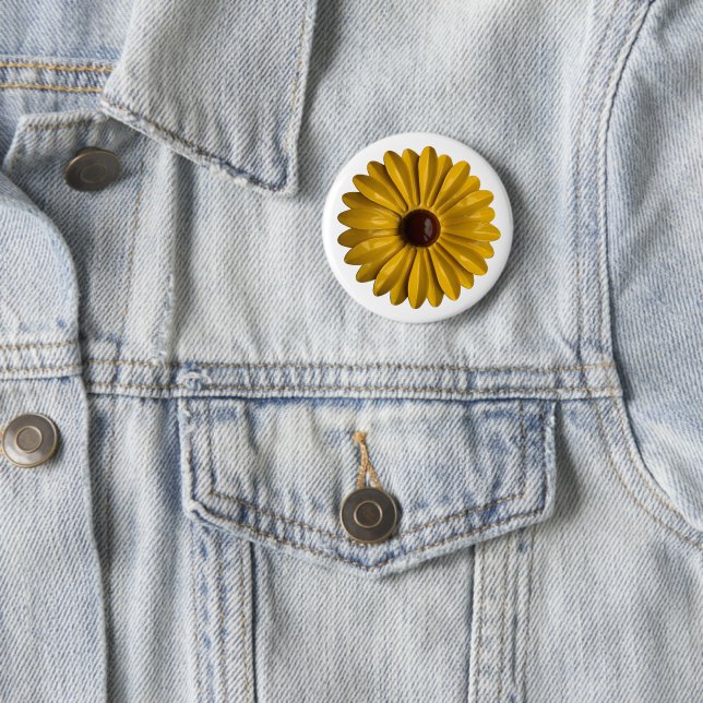 Yellow Daisy Flower - Bouquet Spring Summer Garden Button (In Situ)
