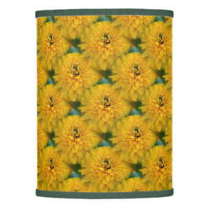 Yellow Daisy Flower Nature Pattern Lamp Shade