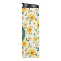 Yellow Daisy Tumbler