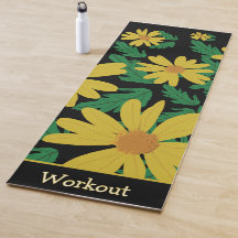 Yellow daisy flowers with green leaves