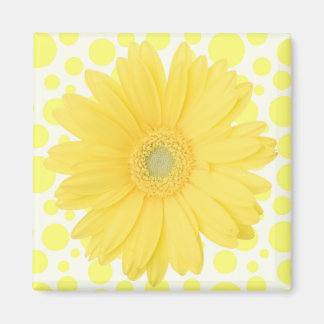 Yellow Daisy Magnet