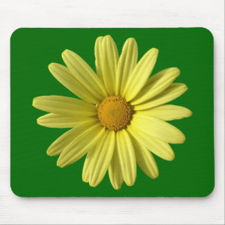 Yellow Daisy Mouse Pad
