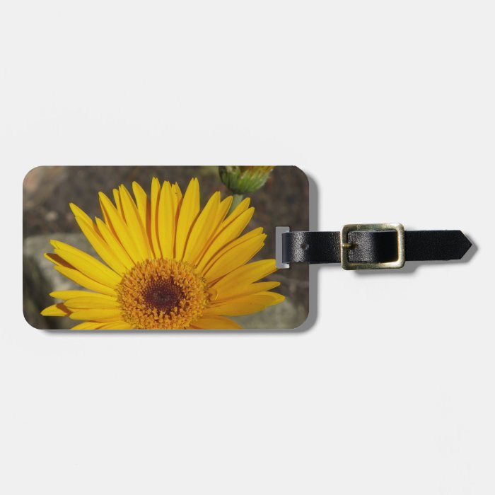 Yellow Daisy Tags For Luggage