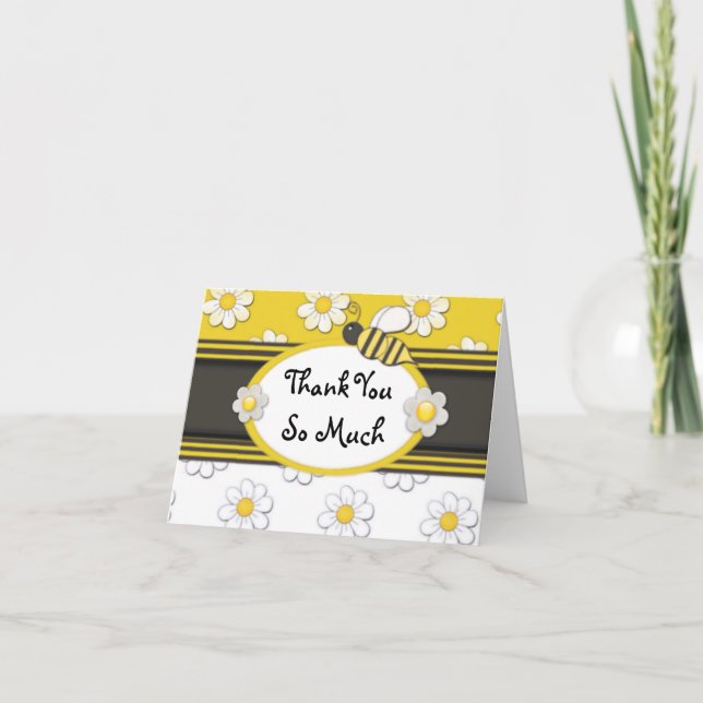 Yellow Daisy Thank You (Front)