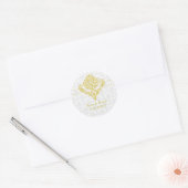 yellow damask envelope seals (Envelope)