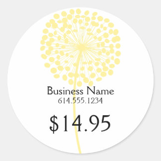 Yellow Dandelion  Product Stickers