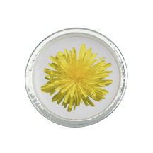 Yellow Dandelion Ring