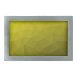 Yellow dark ombre gradient geometric mesh pattern belt buckle