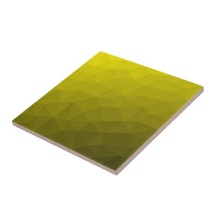 Yellow dark ombre gradient geometric mesh pattern ceramic tile