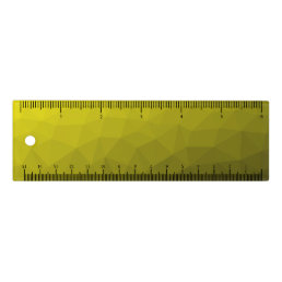Yellow dark ombre gradient geometric mesh pattern ruler