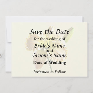 Yellow Day Lily Wedding Supplies Save The Date