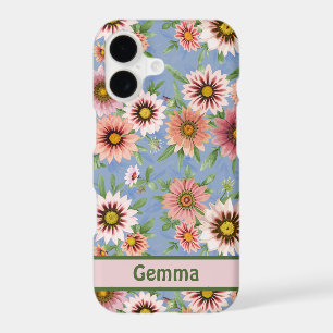 Yellow Daylilies Botanical Art Personalized iPhone 17 Case