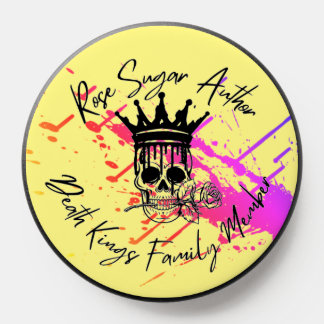 Yellow Death Kings Popsocket