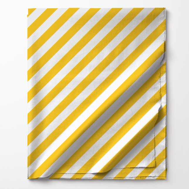 Yellow Diagonal Stripes Pattern Fabric (Creator Uploaded)