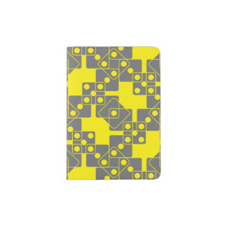 Yellow Dice Passport Holder