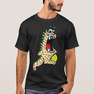 yellow Dinosaur of Love T-Shirt