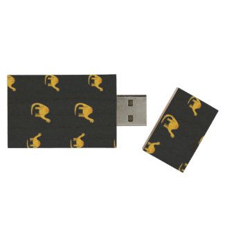 Yellow dinosaurs on blue