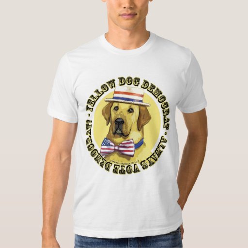 Yellow Dog Democrat Classic Shirt | Zazzle