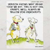 Yellow Dog Democrats Funny (Front)