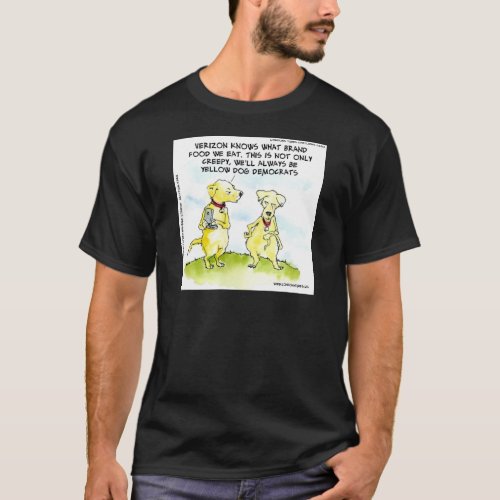 Yellow Dog Democrats Funny T_Shirt