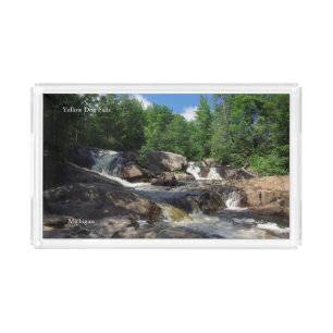 Yellow Dog Falls acrylic tray