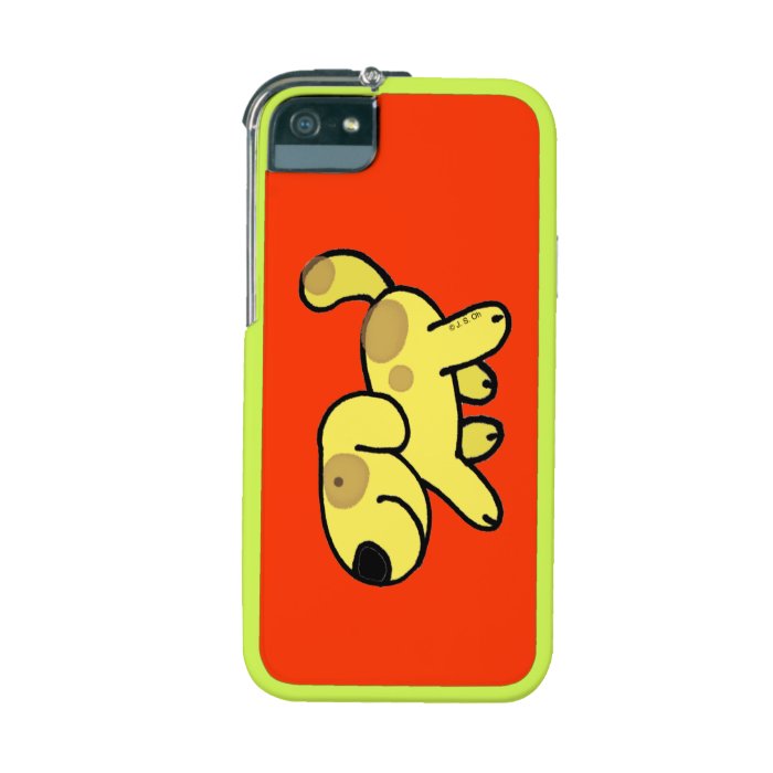 yellow dog iPhone 5/5S cover