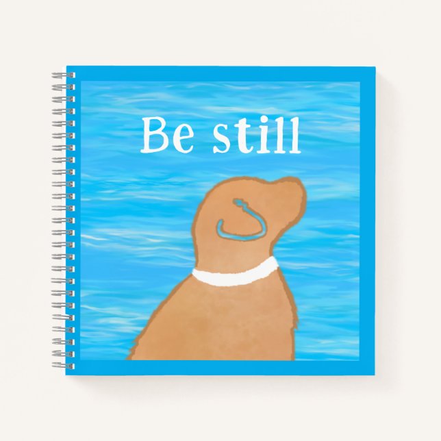 Yellow Dog Kid’s Prayer Journal Be Still (Front)