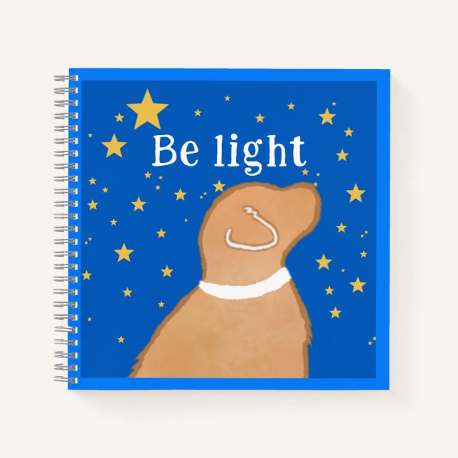 Yellow Dog Kid’s Prayer Journals Be Light (Front)
