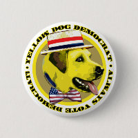 Yellow Dog Logo Button