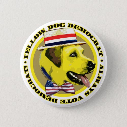 Yellow Dog Logo Button 