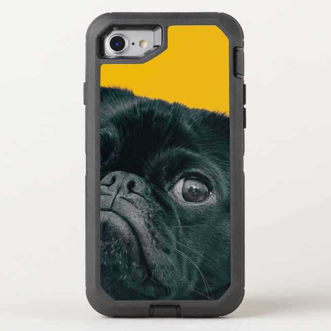 yellow dog otterbox iPhone case (Back)