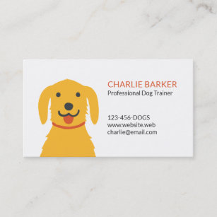 Golden Retriever Business Cards Business Card Printing Zazzle