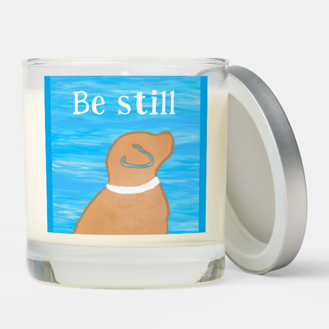 Yellow Dog Scented Candle Be Still (Lid)