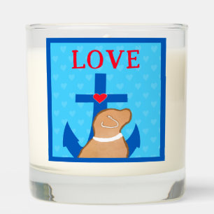 Yellow Dog Scented Candle Love 3 of 3 Set