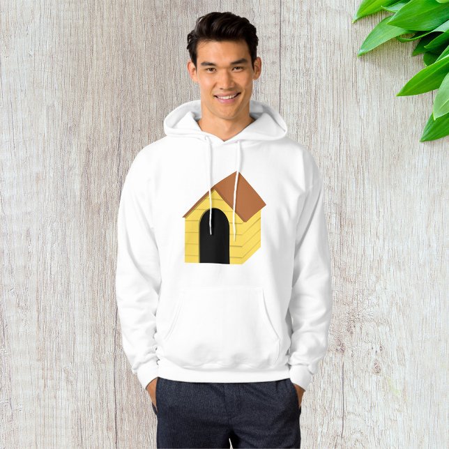 Yellow Doghouse Mens Hoodie (Creator Uploaded)