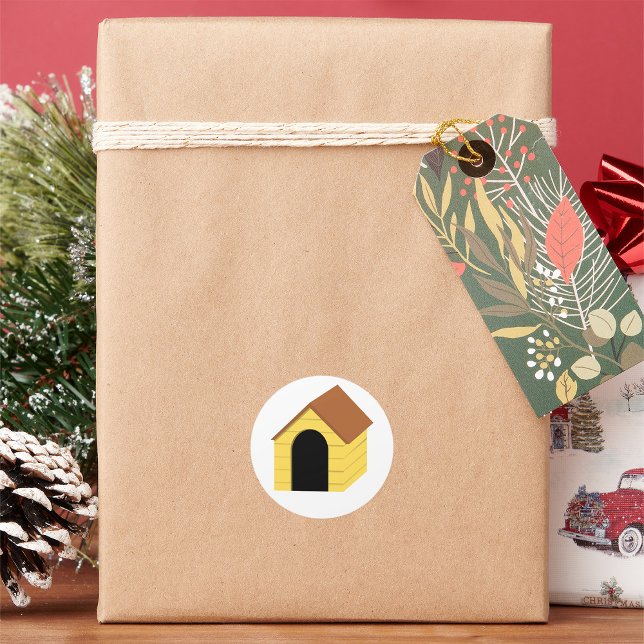 Yellow Doghouse Stickers (Creator Uploaded)