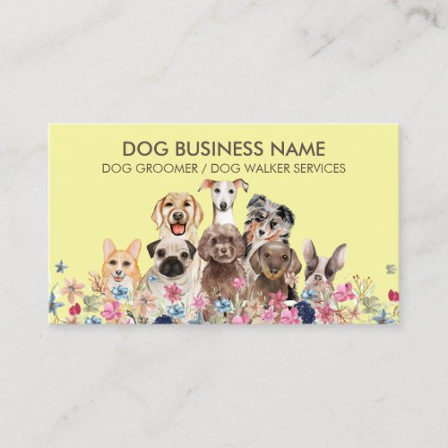 Yellow Dogs Business Card